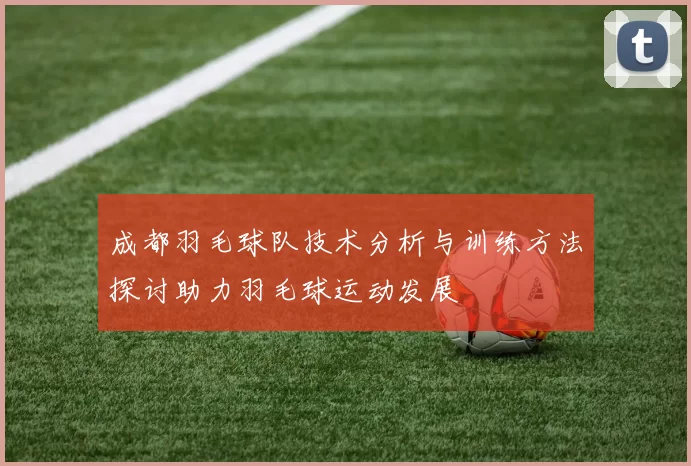 成都羽毛球队技术分析与训练方法探讨助力羽毛球运动发展